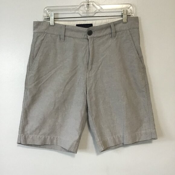 Tommy Hilfiger Men's Flat Front Chambray Shorts Size 32 - Picture 6 of 10